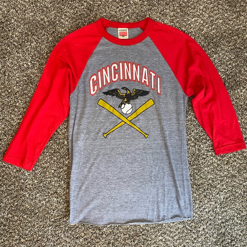 Homage Cincinnati Reds Henley